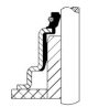 CORTECO 19036760 Seal, valve stem
